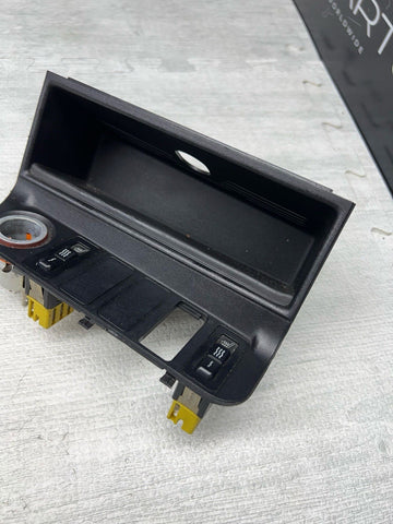 92-99 BMW E36 323 325 328 M3 Front Center Console Tray Storage Heated Buttons