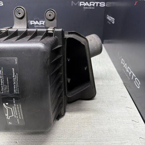 01-06 BMW E46 M3 S54 Air Filter Intake Suction Box Duct Inlet Original