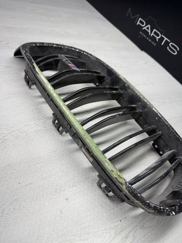 15-18 BMW F80 M3 Front Left Driver Bumper Kidney Chrome Grilles Grills OEM