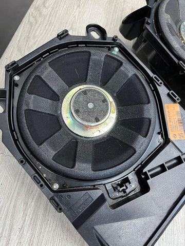 BMW 335 2008 E90 E92 Front Right & Left Under Seat Subwoofer Set 6513-9143136-01