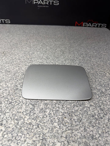 01-06 BMW E46 M3 Rear Fuel Gas Tank Flap Filler Lid Cover Cap Titan Silver OEM
