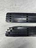 01-06 BMW E46 M3 Gloss Black Fender Vents Grilles Grills Trims NO EMBLEMS