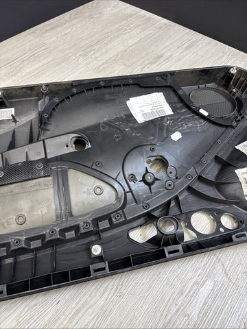 01-06 BMW E46 M3 DRIVER LEFT SIDE DOOR PANEL CARD BLACK OEM