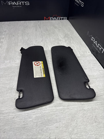 BMW E36 M3 95-99 Sedan Black Sun Visors Sunvisors Pair
