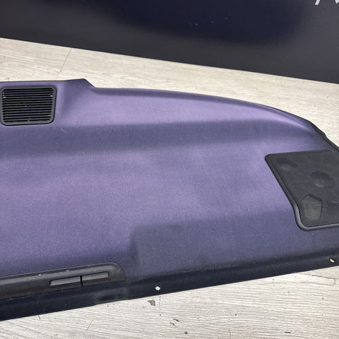 OEM BMW E36 Sedan Rear Parcel Shelf 318 325 M3 1960016 Schwarz Anthracite Black