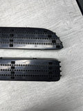 01-06 BMW E46 M3 Gloss Black Fender Vents Grilles Grills Trims NO EMBLEMS