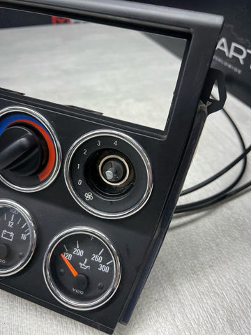 98-02 BMW Z3 M Z3M Trim Center Console Gauge Climate Controls Black 51162491387