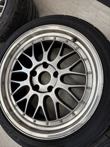 01-06 BMW E46 M3 Wheels Rims LM Style 18” Staggered 18x8 10x9