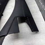 01-06 BMW E46 M3 CONVERTIBLE REAR INTERIOR QUARTER TRIMS COVERS PANELS BLACK