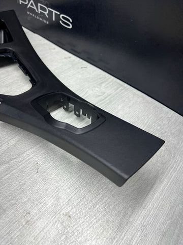 09-13 BMW E90 E92 M3 MANUAL CIC LEATHER CENTER CONSOLE TRIM