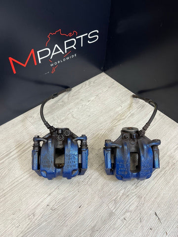 13-17 BMW F06 F10 F12 F13 M5 M6 REAR LEFT & RIGHT BRAKE CALIPERS BLUE