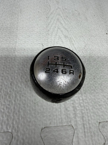 OEM Honda 00-09 S2000 AP1 AP2 Aluminum Leather 6 Speed Shift Knob 54102-S2A-040