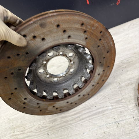15-20 OEM BMW F87 F80 F82 M3 M4 Front Left Right Brake Disc Rotors Pair