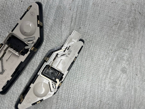 BMW OEM E36 M3 REAR INTERIOR BLACK C PILLAR LIGHTS READING LAMPS PAIR