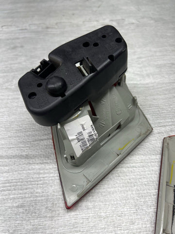 03-06 BMW E46 325 330 M3 Trunk Mounted Inner Tail Lights Smoked 6920705 6920706