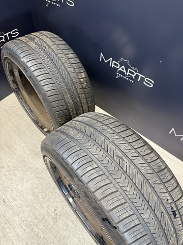 NISSAN GTR R35 FRONT & REAR SET ALLOY WHEELS RIMS BLACK OEM STAGGERED