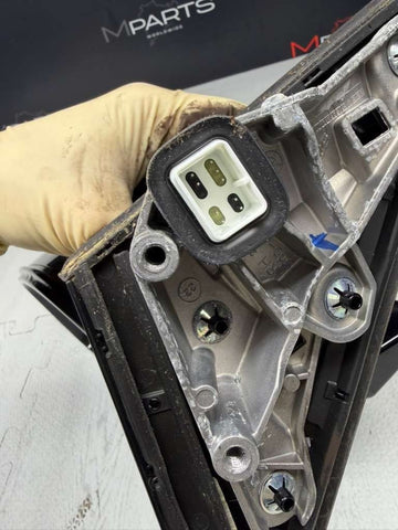 21-26 BMW G80 M3 Right RH Passenger Side Door Mirror W/ Camera Black Gloss OEM