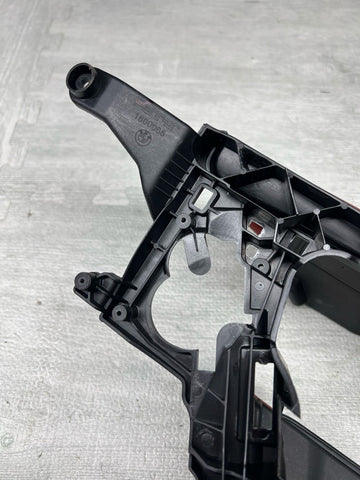 13-16 BMW F10 M5 FRONT CENTER CONSOLE ARMREST MERINO RED / SAKHIR ORANGE LEATHER