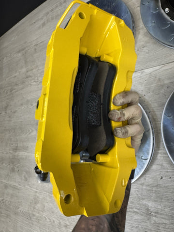 08-13 BMW E90 E92 E93 M3 BREMBO Big Brake Kit Calipers Rotors Set NEW Plug Play