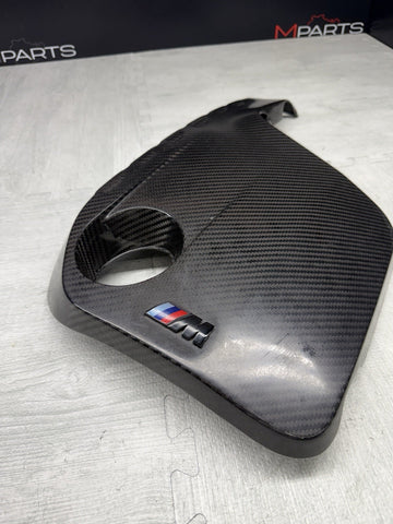 BMW 15-20 F80 M3 F82 F83 M4 F87 M2 S55 Dry Carbon Fiber Engine Cover
