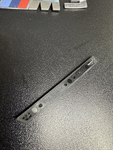 21-26 BMW G80 M3 Competition Front Grille Emblem Logo Badge Chrome Genuine OEM