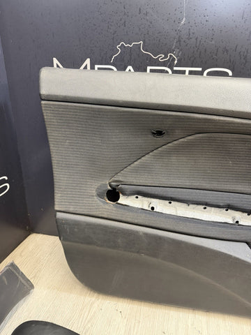 01-06 OEM BMW E46 M3 Coupe Front Rear Seats Door Card Panel Impulse Cloth *Note*