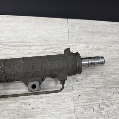 02-06 BMW E46 330Ci 330i POWER STEERING RACK & PINION YELLOW TAG 6757650 OEM