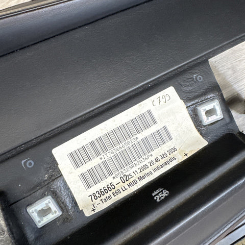 (PICKUP ONLY) 06-10 BMW E60 M5 Dash Board Dashboard Indianapolis Red *Notes*