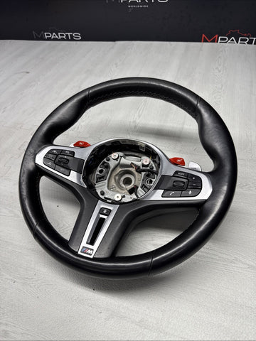 OEM BMW M5 M8 F90 F91 F92 F93 M Sport Leather Steering Wheel *See All Pics