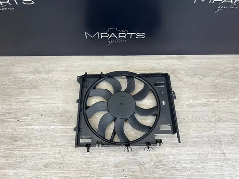 08-13 BMW E90 E92 E93 M3 S65 Engine Radiator Cooling Electric Fan *Housing Crack