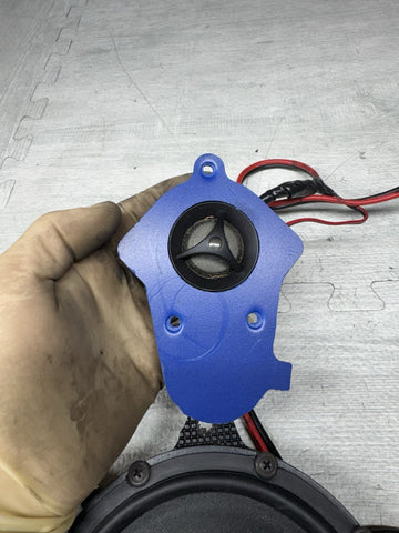 01-06 BMW E46 M3 Upgraded Speakers Morel Virtus Nano Hybrid Woofer Convertible