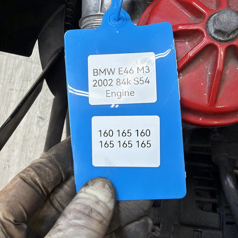 2002 BMW E46 M3 01-06 S54 3.2L Engine Motor 84k Miles