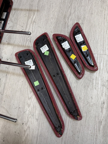 01-06 BMW E46 M3 OEM Complete Convertible Interior Imola Red Powered Heated