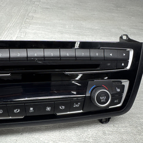 12-16 OEM BMW F22 F32 F30 F36 M4 M3 AC Heater Control Panel Radio Media Buttons