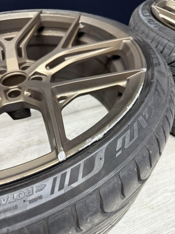 22” Vossen HF-5 BMW F96 X6M 5x112 22x10.5 ET14 22x11.5 ET28 Rims Wheels Set