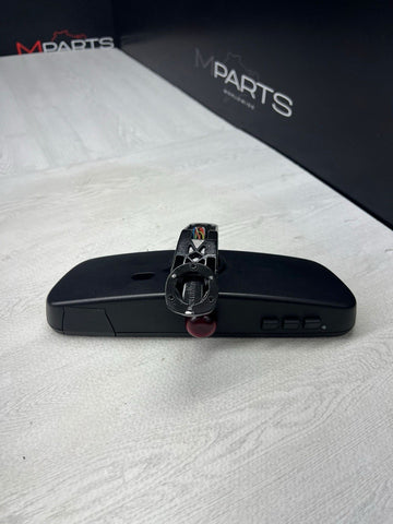 BMW 01-06 E46 M3 Auto Dimming Rear View Mirror SOS Homelink 51167115777 *Imperfe