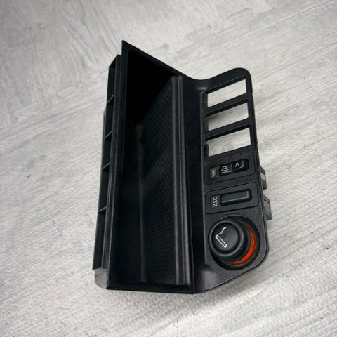 90–99 BMW E36 3-SERIES FRONT CENTER CONSOLE SWITCH PANEL ASC Hi-Fi OEM 1977231