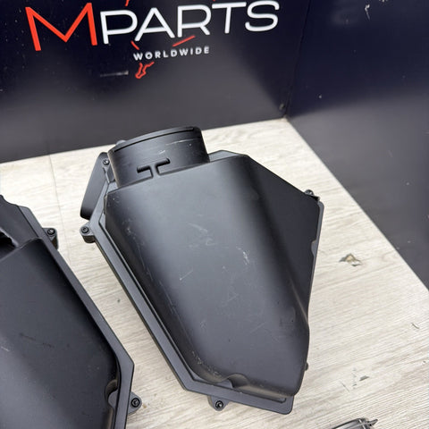 BMW 21-26 G80 G82 G83 M3 M4 S58 Engine Air Intakes Intake Box Set OEM