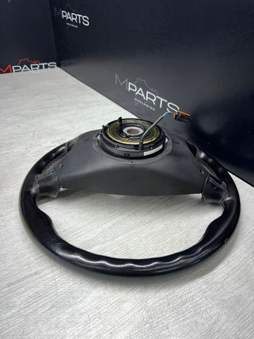 96-99 BMW E36 M3 M-TECH 4-SPOKE LEATHER STEERING WHEEL OEM