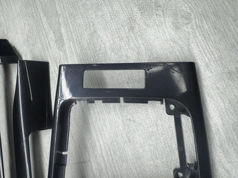 01-06 BMW E46 M3 Coupe Interior Armrests Trim Set Piano Black*Notes*