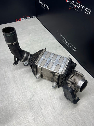 12-16 BMW M5 M6 F06 F10 F12 F13 Throttle Body Intercooler Right Passenger