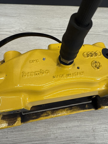 Lamborghini Huracan, LP580, LH, Rear Brake Caliper Yellow P/N 4T0615405AH