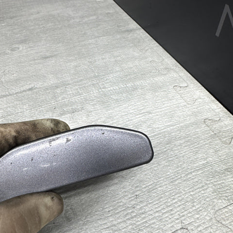 01-06 BMW E46 M3 Right Passenge Head Light Washer Jet Cover 8256180 Steel Gray