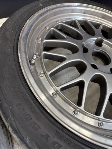 01-06 BMW E46 M3 Wheels Rims LM Style 18” Staggered 18x8 10x9