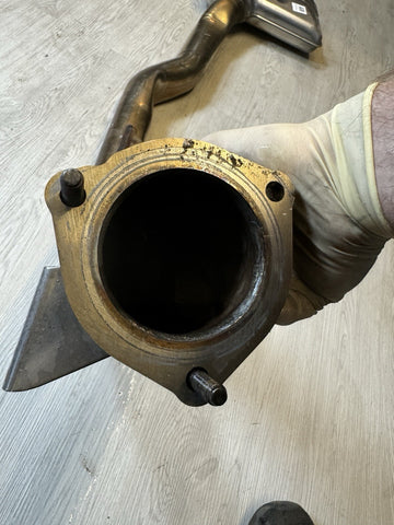 (PICKUP ONLY) 19-21 AUDI Q8 Q7 OEM MUFFLER EXHAUST PIPE 4M0253300Q 4M0253211P