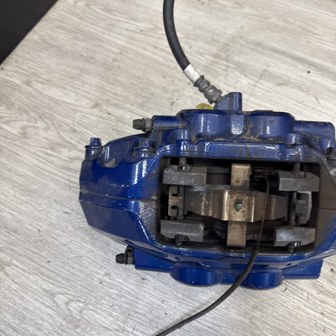 BMW 15-20 F87 M2 F30 F31 F80 F82 F83 M3 M4 Front Left Driver Brake Caliper Blue
