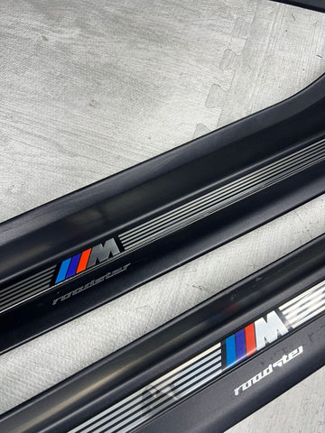 96-02 BMW Z3 M Z3M Roadster OEM Set of 2 Door Sills Step Trim Scuff Plates