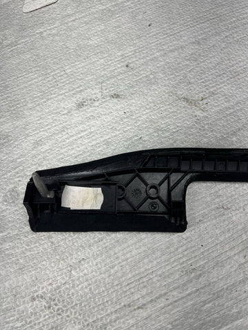 01-06 BMW E46 M3 Alcantara Black Center Dash Dashboard Trims 8196103 Set Of 3