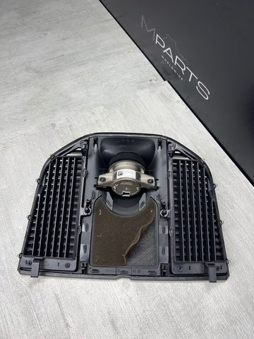 2015-2022 Porsche Macan Black Dashboard Analog Clock W/ Trim Panel OEM