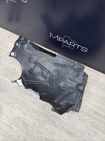 BMW 15-18 F80 M3 Rearward Fender Liner Wheel Splash Shield Front Left Driver OEM